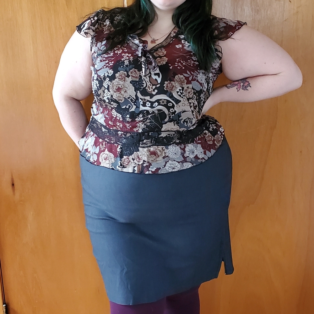 Vintage Floral blouse